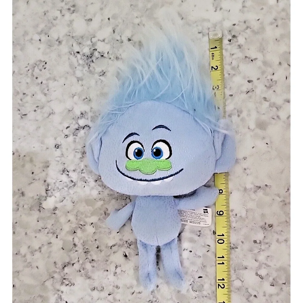 Hasbro DreamWorks‎ Trolls Guy Diamond Glitter Plush Doll B7616 Blue Sparkle 2015